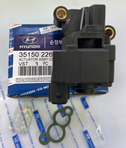 Valvula Iac Sensor Minimo Hyundai Getz Elantra Rio Accent Foto 3