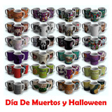 160 Plantillas Para Sublimar Tazas Día De Muertos Halloween