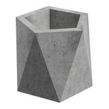 Molde Para Maceta De Concreto Pentagonal Con Triángulos
