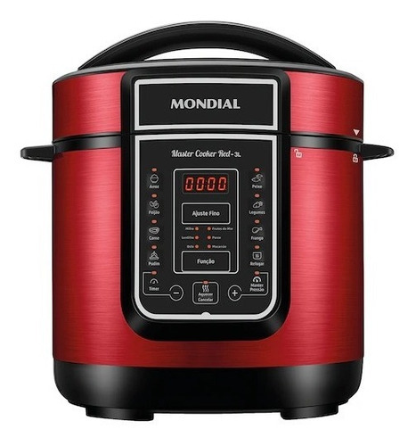 Panela De Pressão Elétrica Mondial Pe-41 700w Vermelho 220v