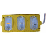 Modulo Cob Burbuja 12v Alta Potencia X 3 Led Ambar/ Amarillo