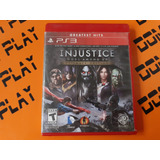Injustice Ultimate Ps3 Detalle Caratula Físico Envíos