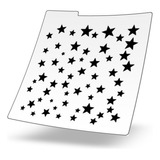 Stencil Reusable Galletas - Plantilla Estrellas Star