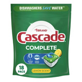 Cascade Dawn Complete Capsulas Para Lavavajillas Lemon Scent