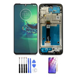 Frontal Touch Lcd Para Moto G8 Plus Xt2019 Aro Amoled + Kit