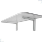 Mesa Retrátil De Parede Cozinha Suspensa Dobrável 90x40cm