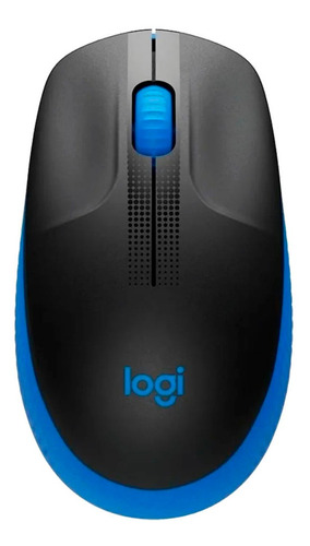 Mouse Sem Fio Logitech  M190 Azul