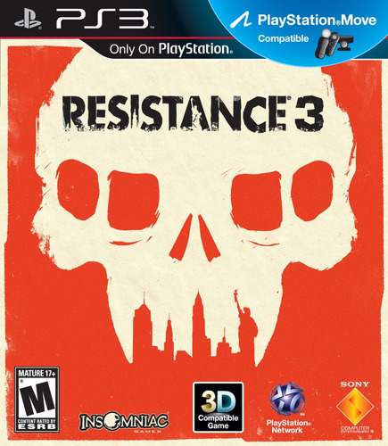 Resistance 3 Ps3 Midia Fisica Usado Original