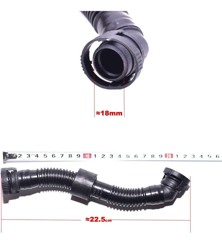 Manguera Gases Pcv 2.0fsi 2.0tfsi A3  Len Toledo Tt Golf Nb Foto 3