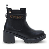 Botas Botinetas Lady Stork Ada Taco 6,5cm Mujer Urbanos