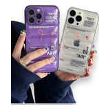 Funda Case Puffer Para iPhone 14/14 Pro/14 Promax Nike Air 