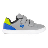 Tenis Dc Shoes Niño Casual Skate Notch Gris