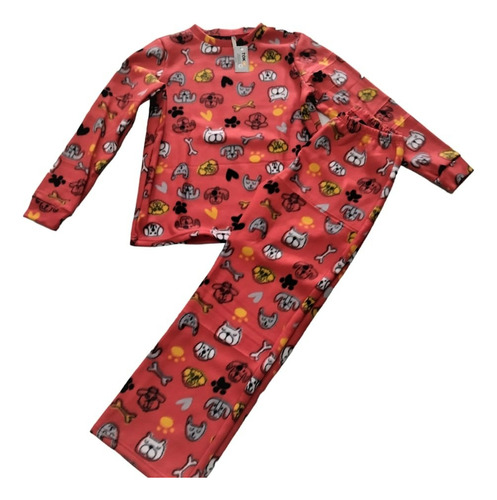 Conjunto De Pijama Feminino Inverno Quentinho Soft