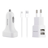 Kit Cargador 2.0 Usb Tipo-c 3 En 1 Philco R2118 / Angelstock