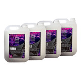 Kit 4 Liquido Fluido Para Maquinas De Bolhas 5 L Usa Bubble 110/220v