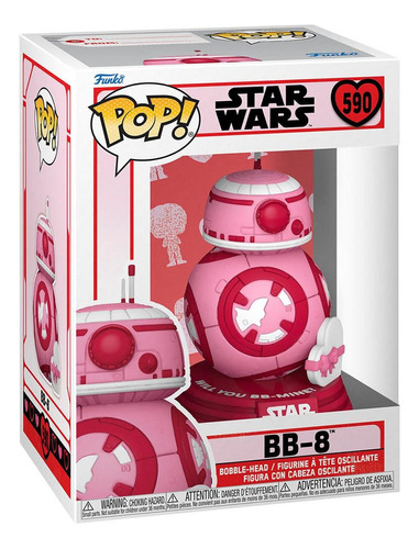 Funko Pop Star Wars: Dia Dos Namorados - Bb 8