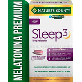 Melatonina Premium 10 Mg Premium Sleep3 Tri-capa 120 Tabs
