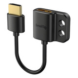 Smalrig Adaptador Conector Hdmi P/ Hdmi C/ Trava Black Magic