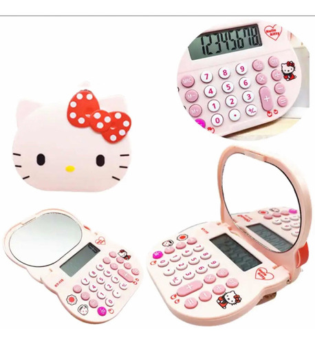 Calculadora Hello Kitty Con Espejo