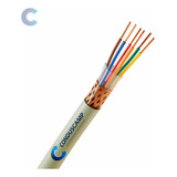 Cabo Manga Blindado Malha De Cobre 4 Vias 22 Awg (400mts)