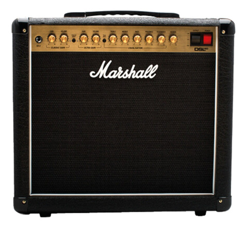 Amplificador Marshall Dsl Dsl20cr Valvular De 20w