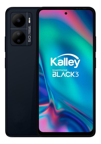 Celular Marca Kalley Smartphone Black 3 Camara De 50 Mp