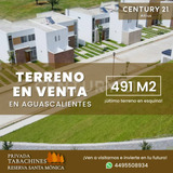 Terreno Residencial En Venta En Privada Tabachines, Aguascalientes