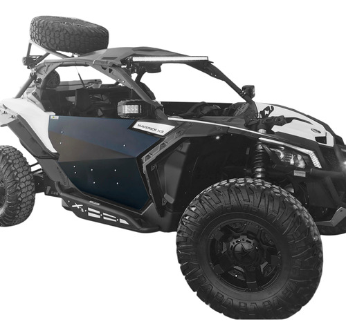 Puertas Full Panel De Aluminio Can Am Maverick X3 2 Plazas