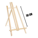 Atril Caballete Para Pintar De Madera 50cm