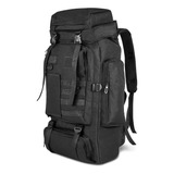 Mochila De Senderismo Mochila Cámping Impermeable Táctic 80l