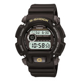 Reloj Casio Dw9052-1bcg Men's 'g-shock' De Cuarzo De Resin Color De La Correa Negro Color Del Bisel Negro Color Del Fondo Negro