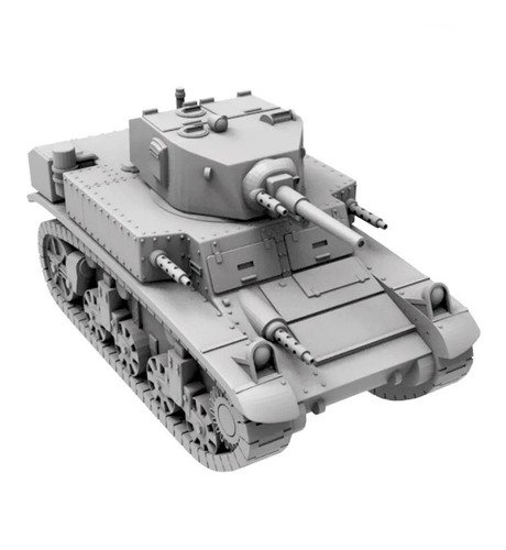 Tanque M3 Stuart 28mm - Bolt Action / Rpg / Diorama / Ww2