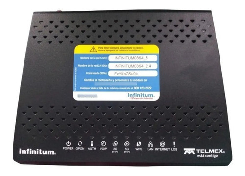 Modem Router Sercom Fibra Fg6122tm Doble Banda