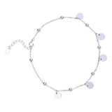 Pulsera De Plata De Ley 925 Joyas For Pies De Mujer