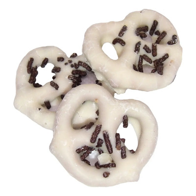 Pretzel Blanco Manzaneda 1kg con Chocolate Dulce y Salado | MercadoLibre