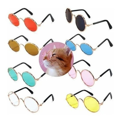 Gafas Lentes Cool Para Mascotas Gatos Perros Accesorio