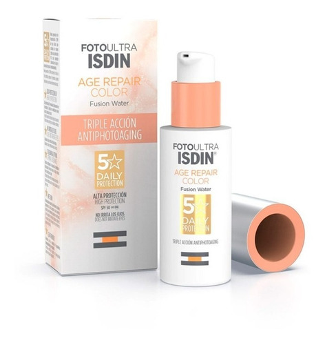 Fotoprotector Isdin Fotoultra Age Repair Color Spf 50 - 50ml