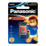 Pilha Alcalina Premium Panasonic Aaa Palito 02 Unidades