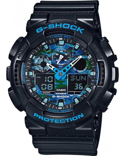 Relógio Casio G-shock Ga-100cb-1adr Original + Nfe Ga100