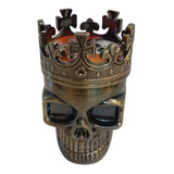 Picador Metal Rey Calavera 3 Partes Grinder Pikachu