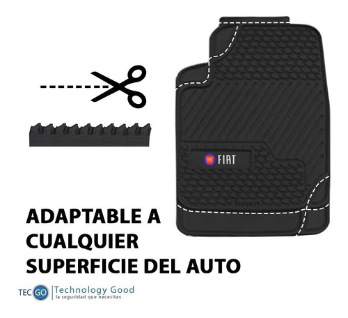 Piso De Auto Tipo Fiat Pvc/tapis/protector/suelo Foto 4