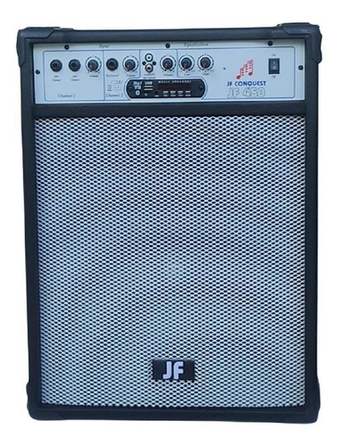 Caixa De Som Amplificada Teclado/guitarra/violão 50w Rms