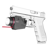 Lanterna Tática Com Laser Pistola Taurus Ts9 Pt 100 Th9 Th40