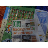 Diario Ole 1996 Racing Maradona Poster Racing Suple Atlanta