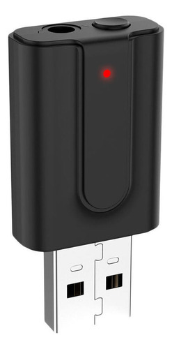 2 Em 1 Mini Usb Bluetooth V5.0 Dongle Plug & Play Sem Fio