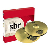 Platillos Sabian Sbr Two Pack Hh 14'' Crash 18'' Iniciacion