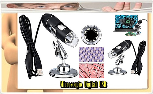 Microscopio Digital Usb X 500 2 Mp Saca Foto Y Video -caba-
