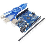Arduino Uno R3 Smd Atmega328 + Cable Usb Compatible Ch340