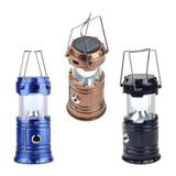 Farol Linterna  Camping Solar Recargable