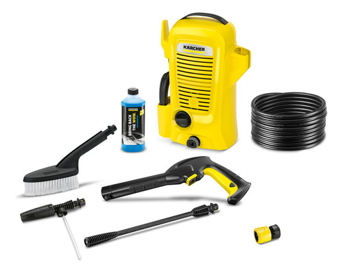 Hidrolavadora Karcher K2 Universal Car 1600 Psi + Accesorios Color Amarillo